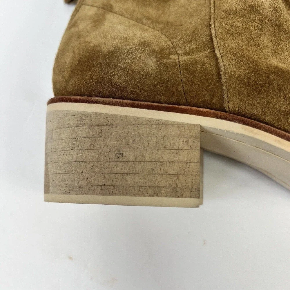 Crevo Brown Suede Ankle Boots - Picture 6 of 12